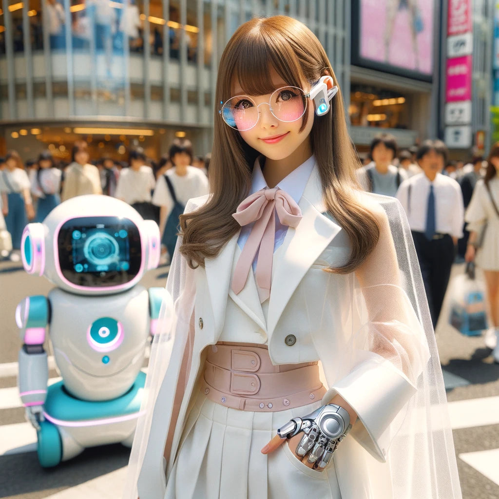 近未来のホワイティガール