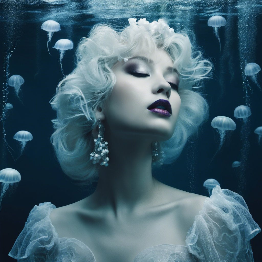 水面の月/微か光る、本当になれない私