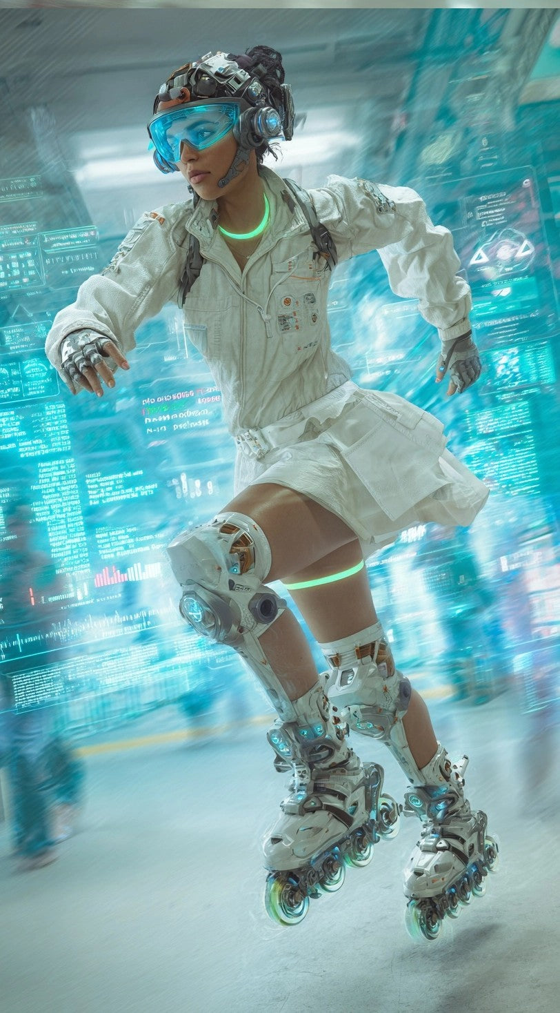 神速のメディカル・ランナー：脳波同調型サイバー・ユニフォーム