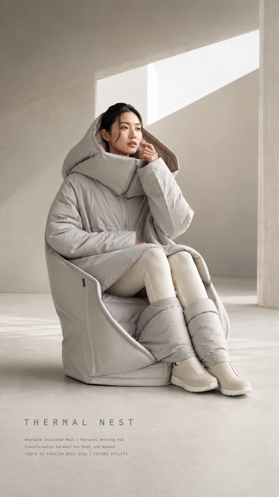 UTILITY LEAK  生活が漏れ出す衣服
