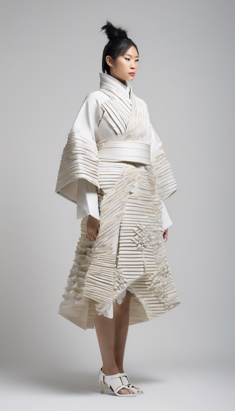 侘び編み – TOKYO AI Fashion Week