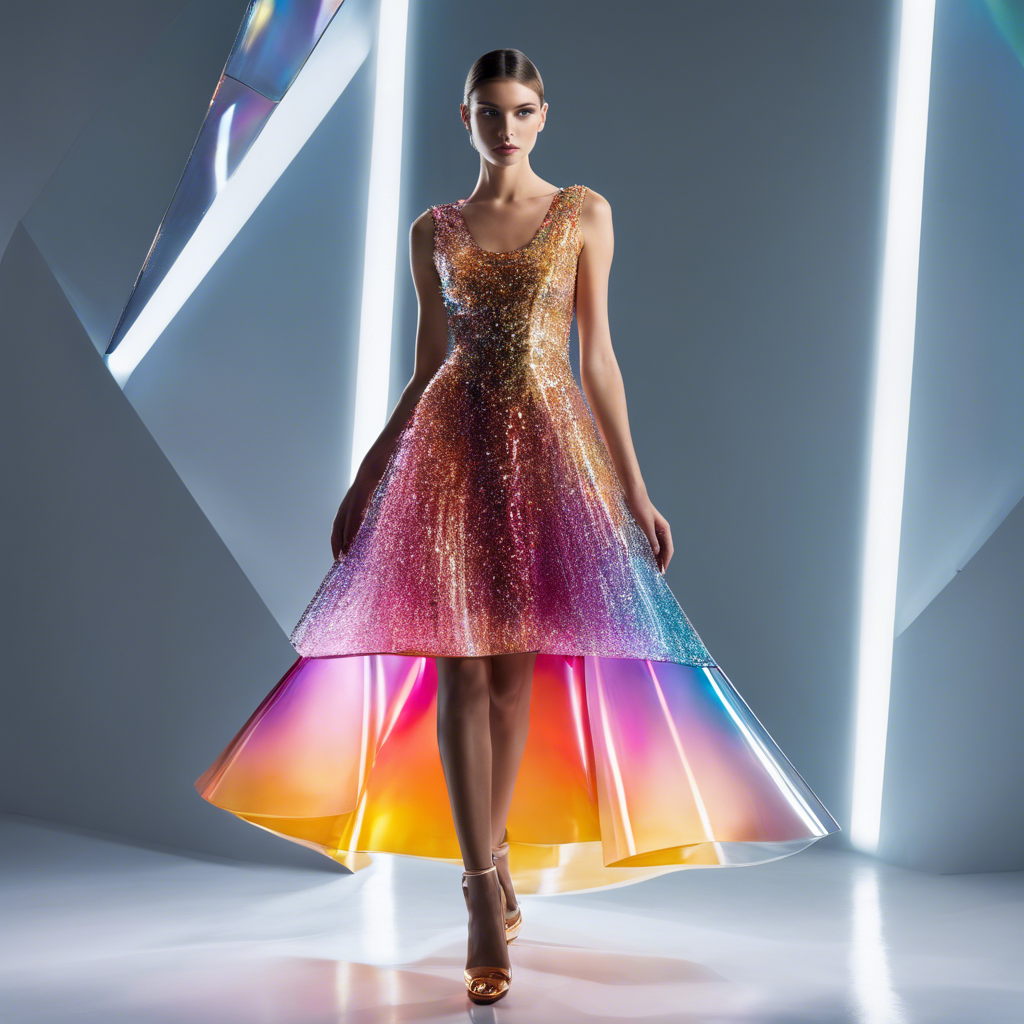 ガラスのドレス – TOKYO AI Fashion Week ガラスのドレス – TOKYO AI Fashion Week