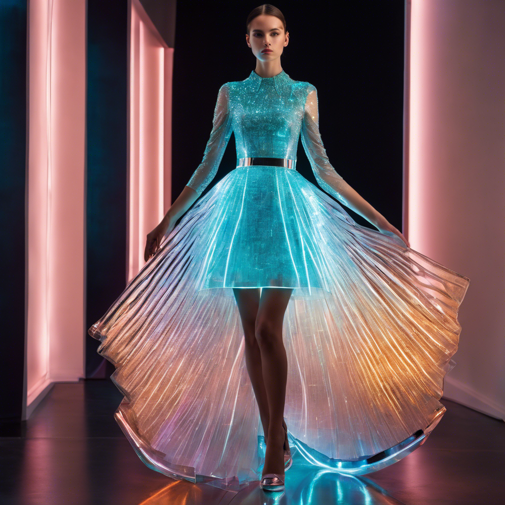 ガラスのドレス – TOKYO AI Fashion Week ガラスのドレス – TOKYO AI Fashion Week